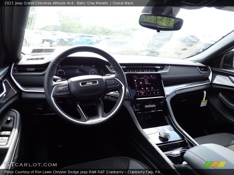 Dashboard of 2023 Grand Cherokee Altitude 4x4