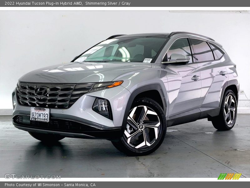 Front 3/4 View of 2022 Tucson Plug-In Hybrid AWD