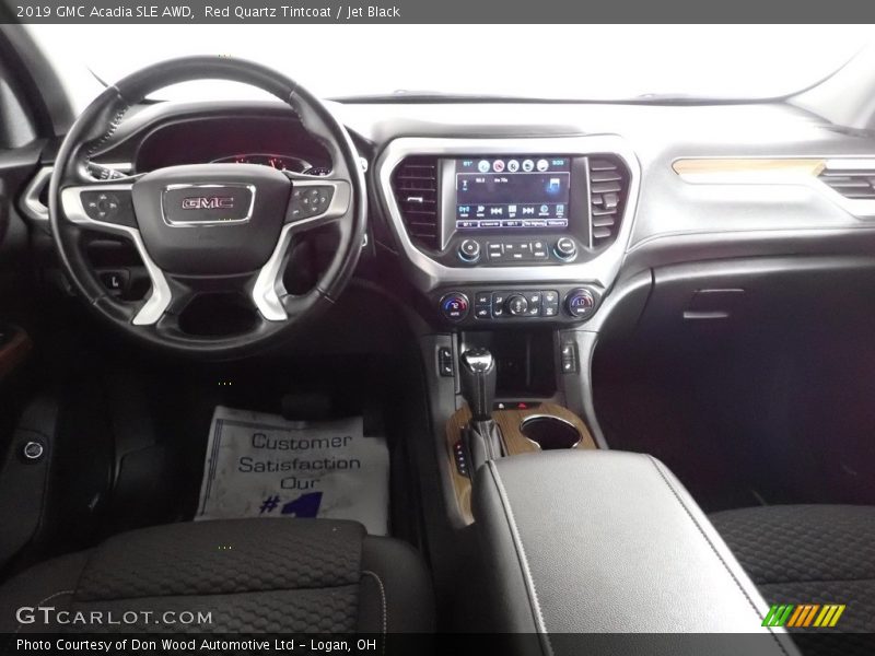 Red Quartz Tintcoat / Jet Black 2019 GMC Acadia SLE AWD