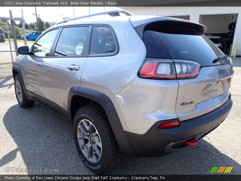 Billet Silver Metallic / Black 2022 Jeep Cherokee Trailhawk 4x4