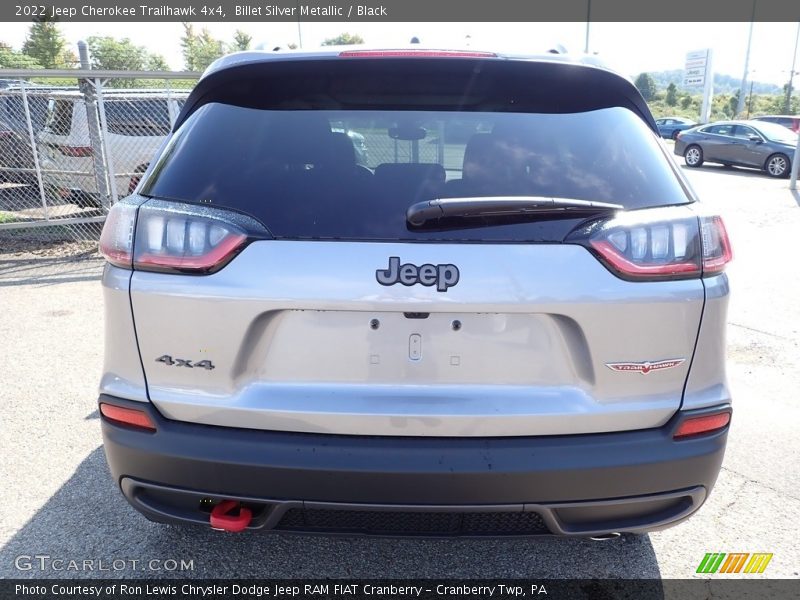 Billet Silver Metallic / Black 2022 Jeep Cherokee Trailhawk 4x4