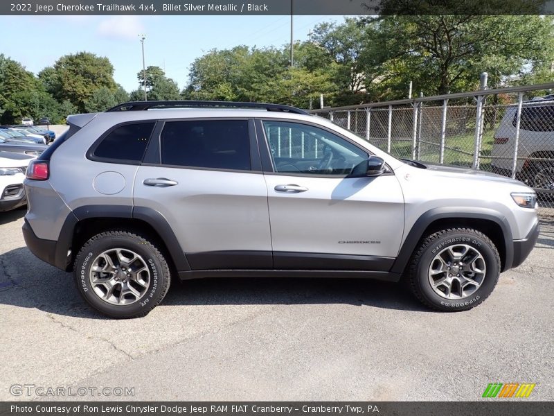 Billet Silver Metallic / Black 2022 Jeep Cherokee Trailhawk 4x4