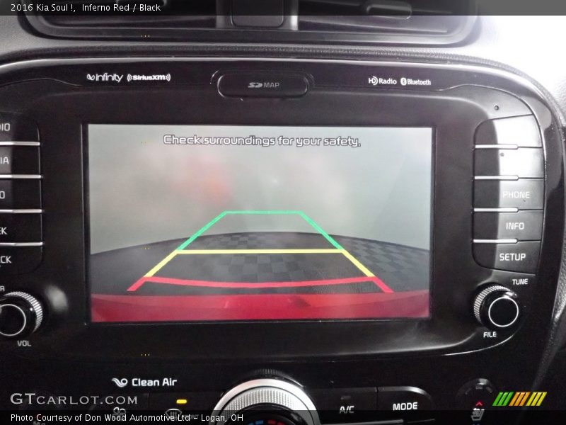 Inferno Red / Black 2016 Kia Soul !