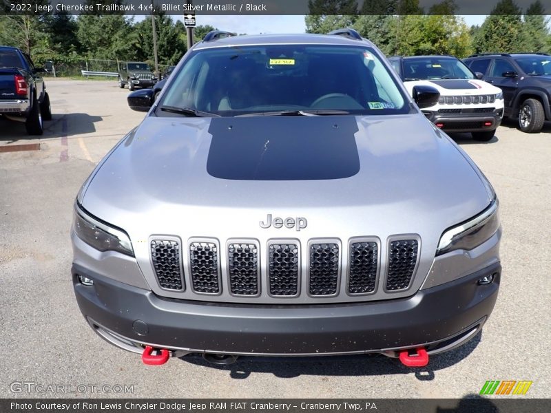Billet Silver Metallic / Black 2022 Jeep Cherokee Trailhawk 4x4