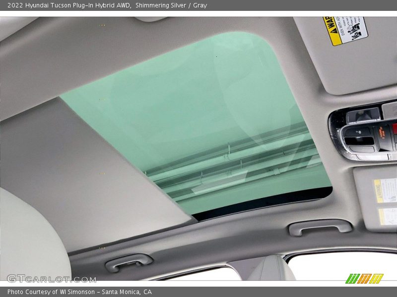 Sunroof of 2022 Tucson Plug-In Hybrid AWD