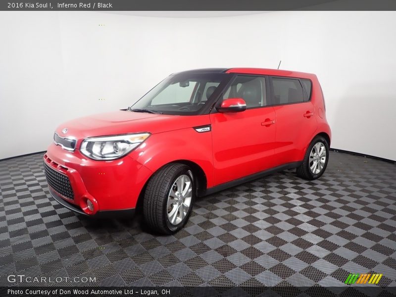 Inferno Red / Black 2016 Kia Soul !