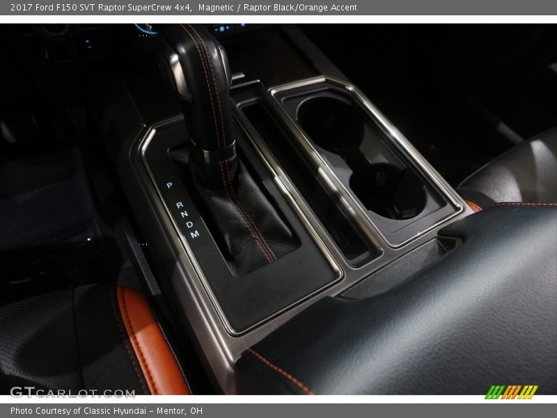 Magnetic / Raptor Black/Orange Accent 2017 Ford F150 SVT Raptor SuperCrew 4x4