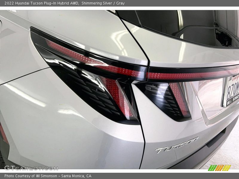 Shimmering Silver / Gray 2022 Hyundai Tucson Plug-In Hybrid AWD