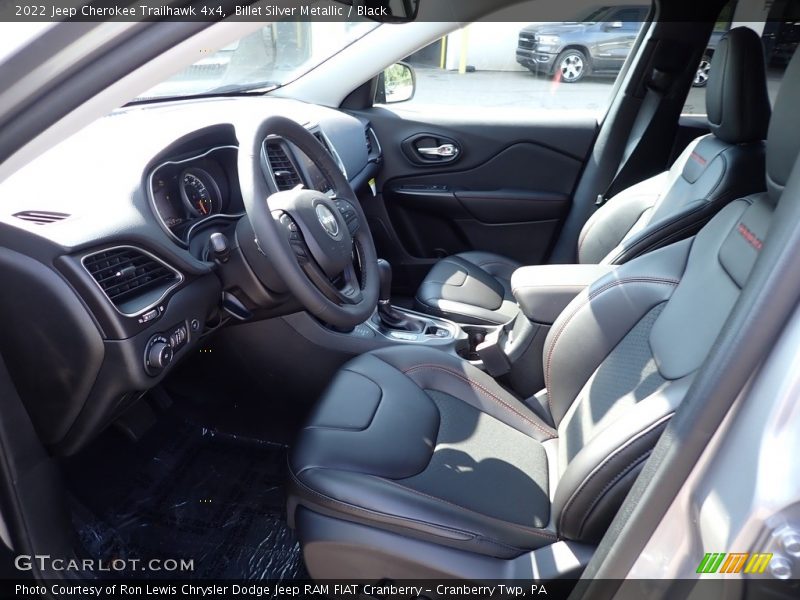 Billet Silver Metallic / Black 2022 Jeep Cherokee Trailhawk 4x4