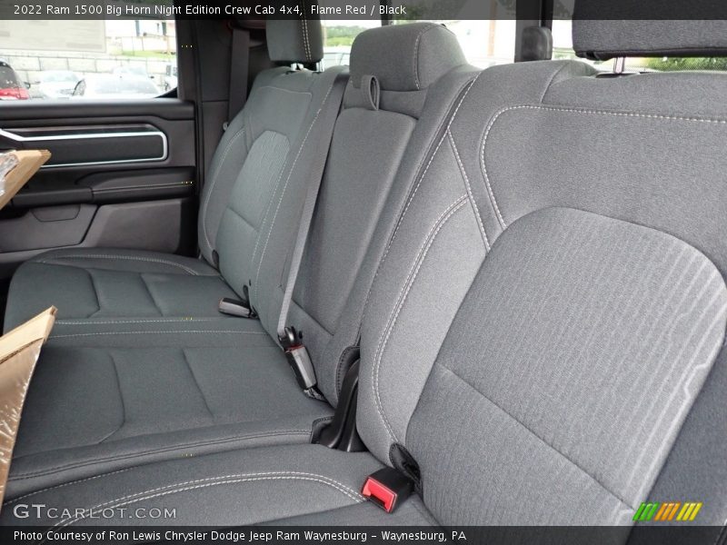 Flame Red / Black 2022 Ram 1500 Big Horn Night Edition Crew Cab 4x4