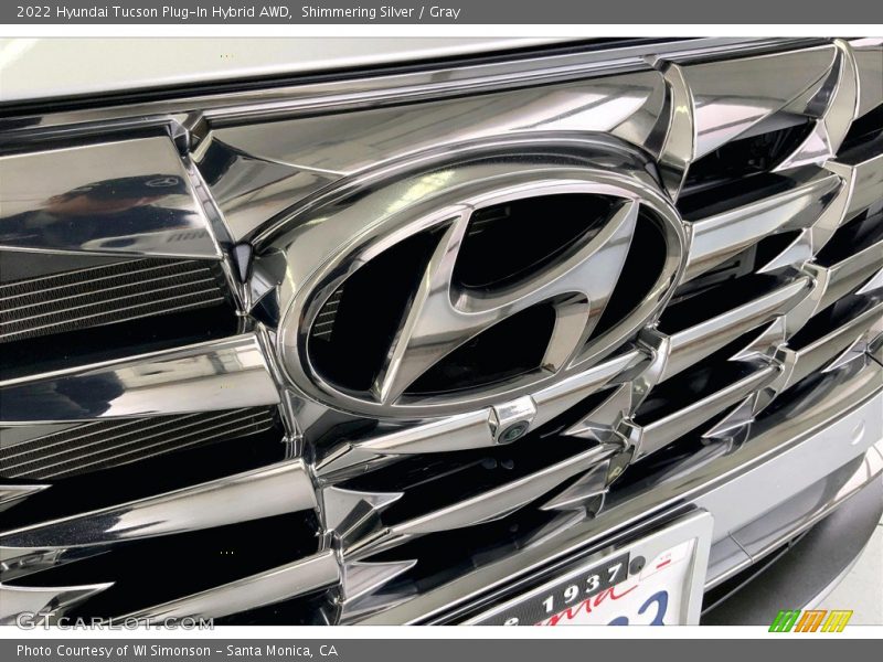 Shimmering Silver / Gray 2022 Hyundai Tucson Plug-In Hybrid AWD