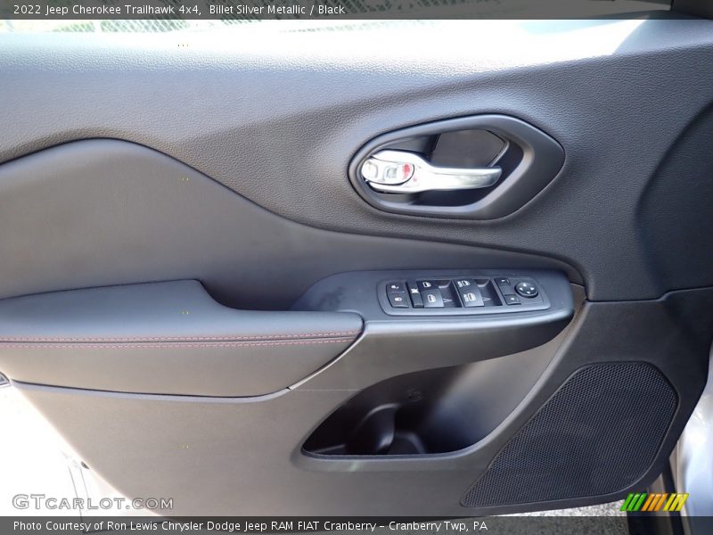 Billet Silver Metallic / Black 2022 Jeep Cherokee Trailhawk 4x4
