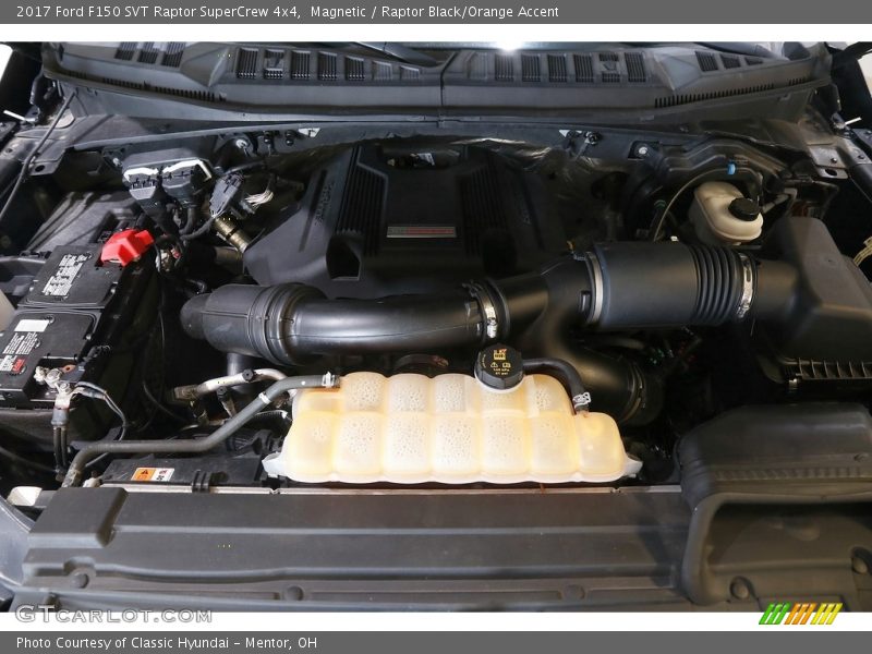 Magnetic / Raptor Black/Orange Accent 2017 Ford F150 SVT Raptor SuperCrew 4x4