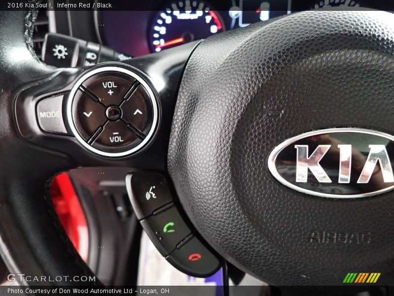 Inferno Red / Black 2016 Kia Soul !