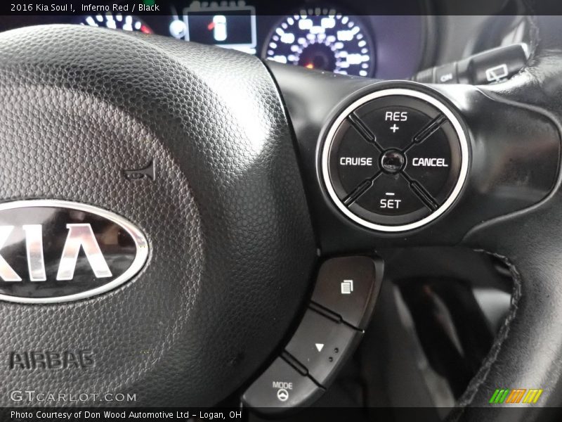 Inferno Red / Black 2016 Kia Soul !