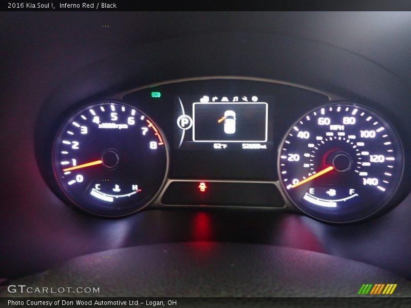 Inferno Red / Black 2016 Kia Soul !
