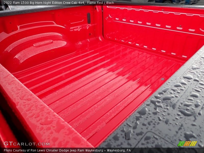 Flame Red / Black 2022 Ram 1500 Big Horn Night Edition Crew Cab 4x4