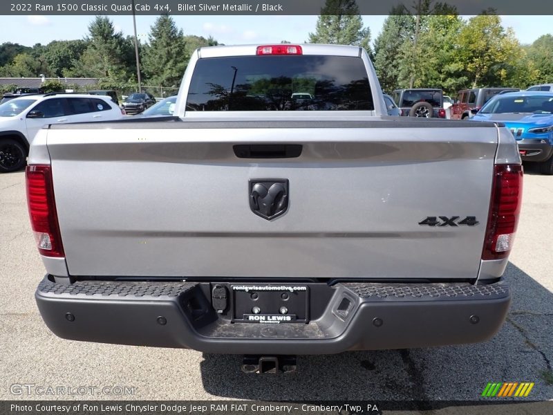 Billet Silver Metallic / Black 2022 Ram 1500 Classic Quad Cab 4x4