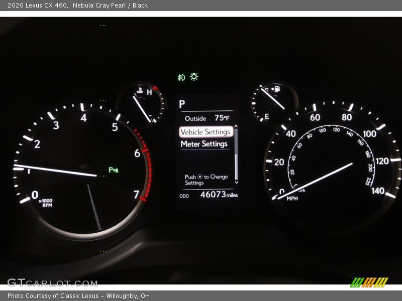 Nebula Gray Pearl / Black 2020 Lexus GX 460