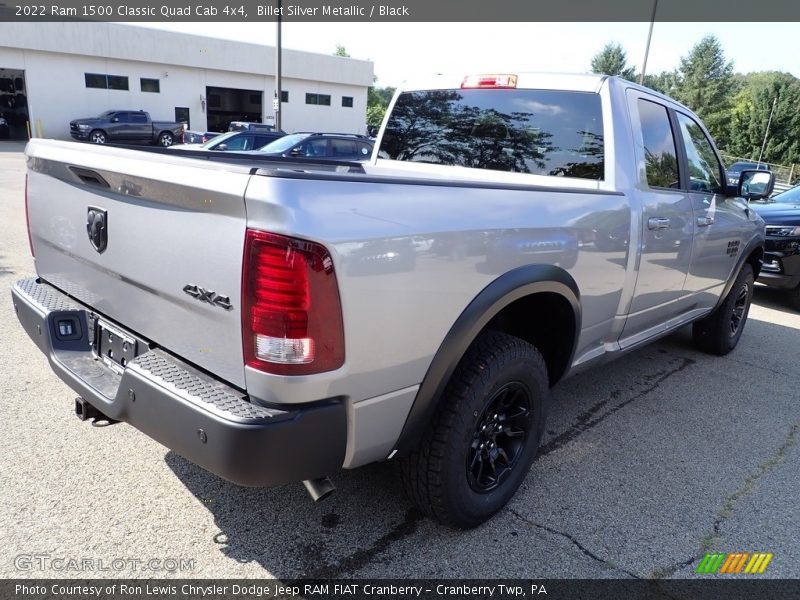 Billet Silver Metallic / Black 2022 Ram 1500 Classic Quad Cab 4x4