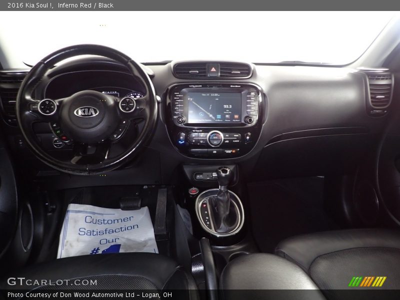 Inferno Red / Black 2016 Kia Soul !