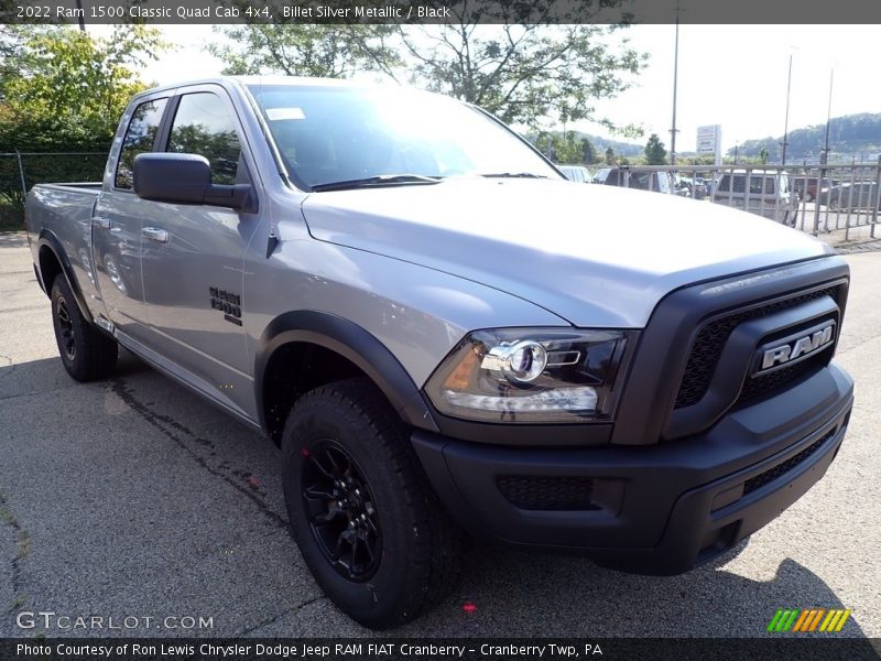 Billet Silver Metallic / Black 2022 Ram 1500 Classic Quad Cab 4x4