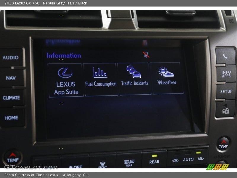 Nebula Gray Pearl / Black 2020 Lexus GX 460