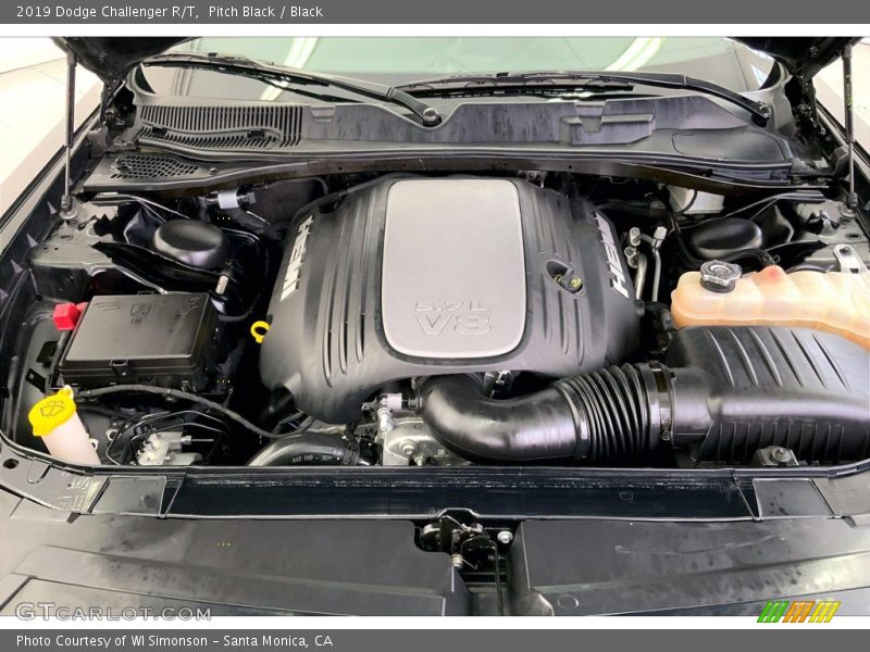 Pitch Black / Black 2019 Dodge Challenger R/T