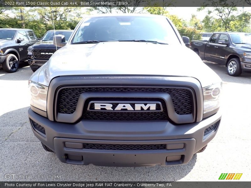 Billet Silver Metallic / Black 2022 Ram 1500 Classic Quad Cab 4x4