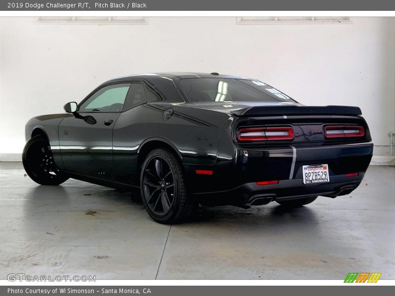 Pitch Black / Black 2019 Dodge Challenger R/T