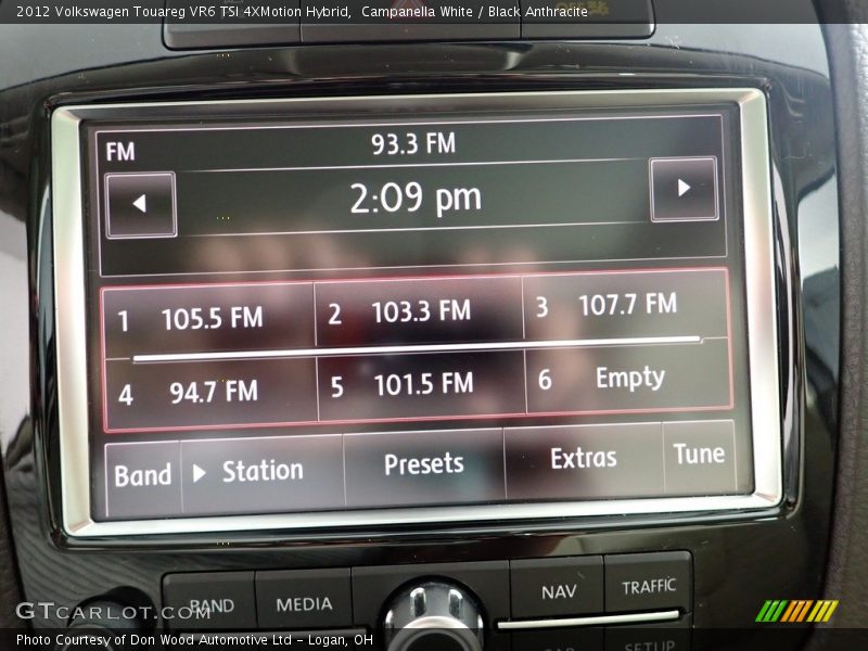 Campanella White / Black Anthracite 2012 Volkswagen Touareg VR6 TSI 4XMotion Hybrid