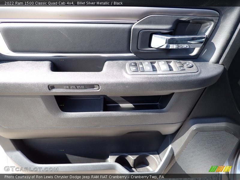 Billet Silver Metallic / Black 2022 Ram 1500 Classic Quad Cab 4x4
