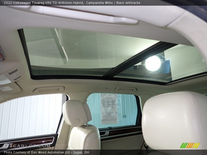Campanella White / Black Anthracite 2012 Volkswagen Touareg VR6 TSI 4XMotion Hybrid