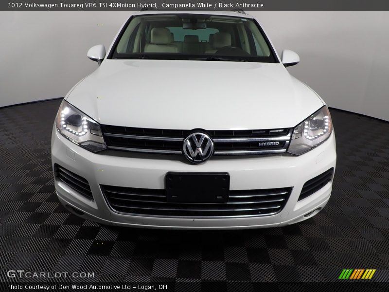 Campanella White / Black Anthracite 2012 Volkswagen Touareg VR6 TSI 4XMotion Hybrid