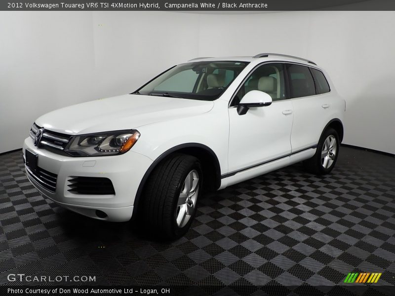 Campanella White / Black Anthracite 2012 Volkswagen Touareg VR6 TSI 4XMotion Hybrid