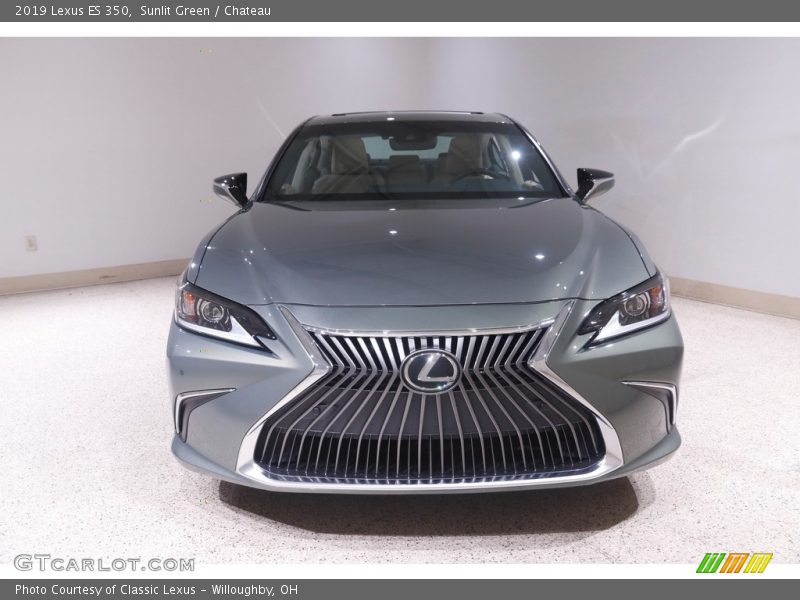 Sunlit Green / Chateau 2019 Lexus ES 350