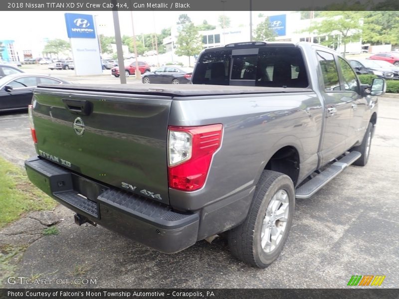 Gun Metallic / Black 2018 Nissan TITAN XD SV Crew Cab 4x4