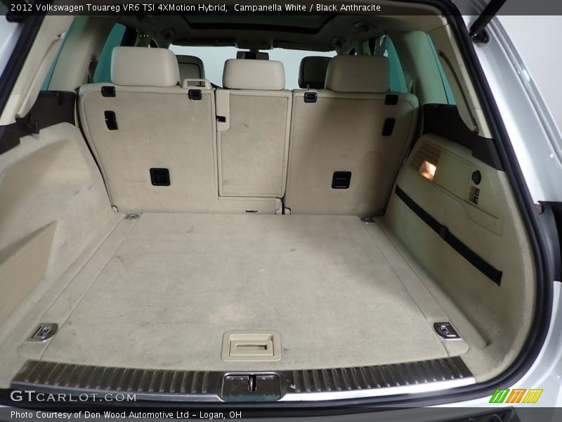 Campanella White / Black Anthracite 2012 Volkswagen Touareg VR6 TSI 4XMotion Hybrid