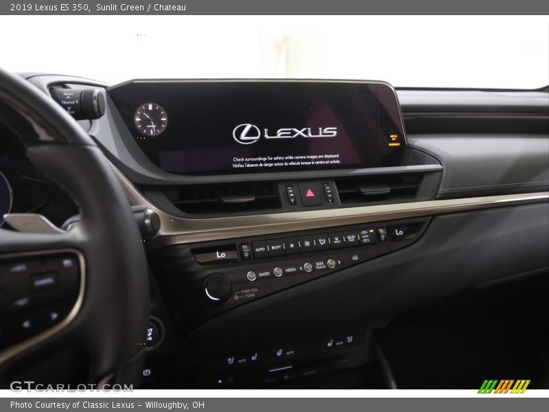 Sunlit Green / Chateau 2019 Lexus ES 350