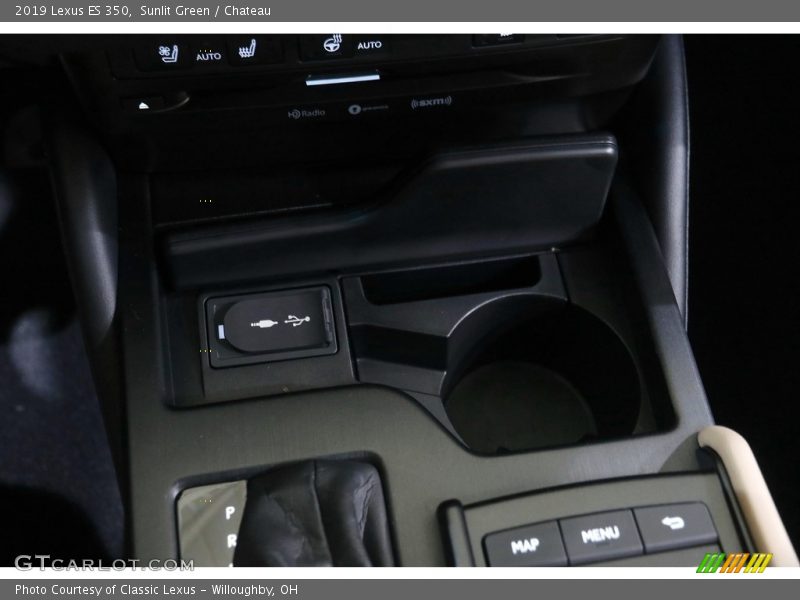 Sunlit Green / Chateau 2019 Lexus ES 350