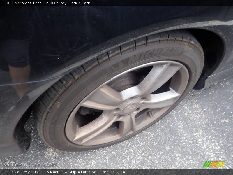 Black / Black 2012 Mercedes-Benz C 250 Coupe