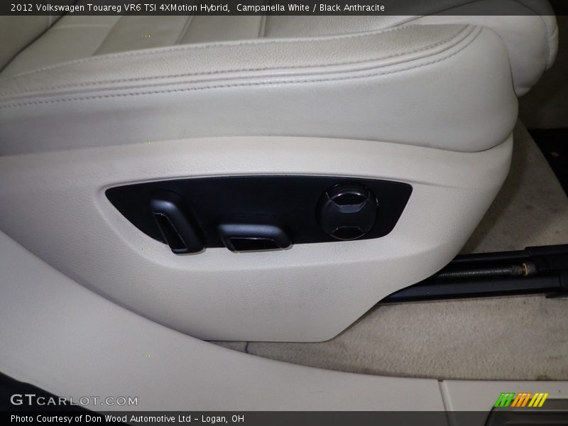 Campanella White / Black Anthracite 2012 Volkswagen Touareg VR6 TSI 4XMotion Hybrid