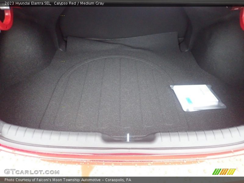 Calypso Red / Medium Gray 2023 Hyundai Elantra SEL