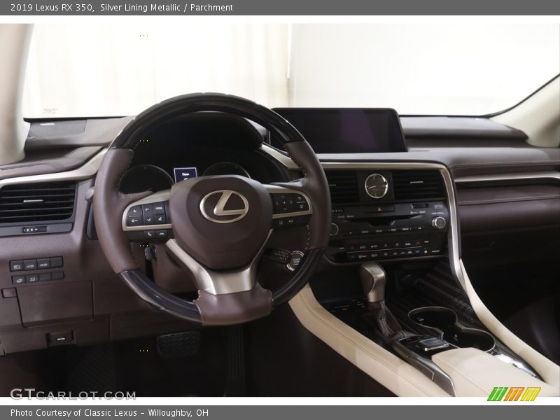 Dashboard of 2019 RX 350