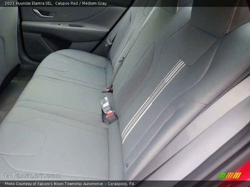 Calypso Red / Medium Gray 2023 Hyundai Elantra SEL