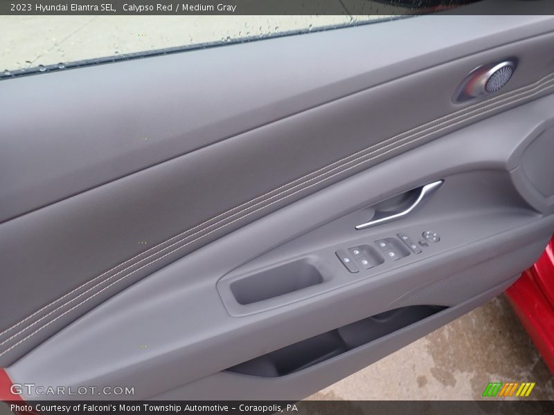 Calypso Red / Medium Gray 2023 Hyundai Elantra SEL