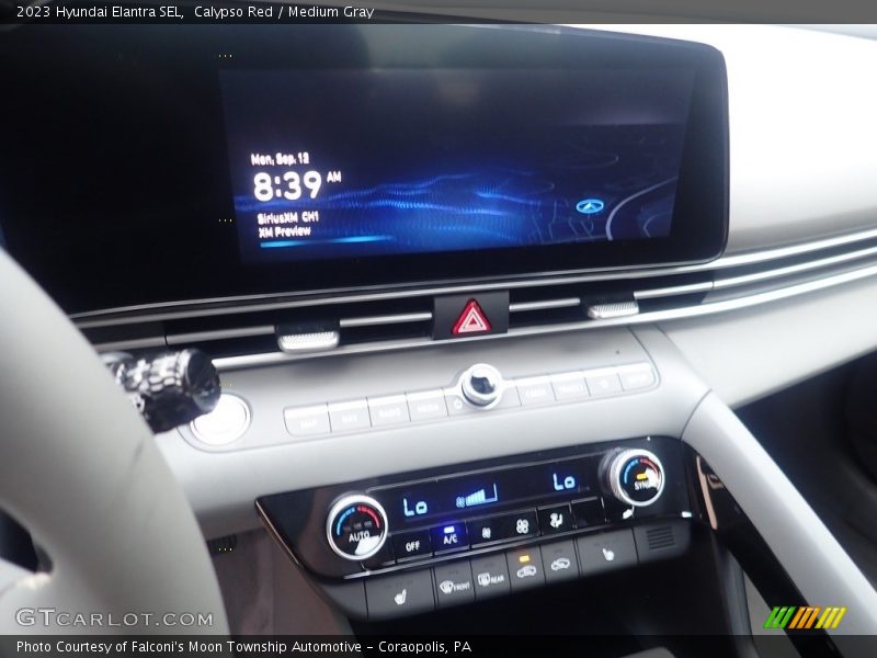 Calypso Red / Medium Gray 2023 Hyundai Elantra SEL