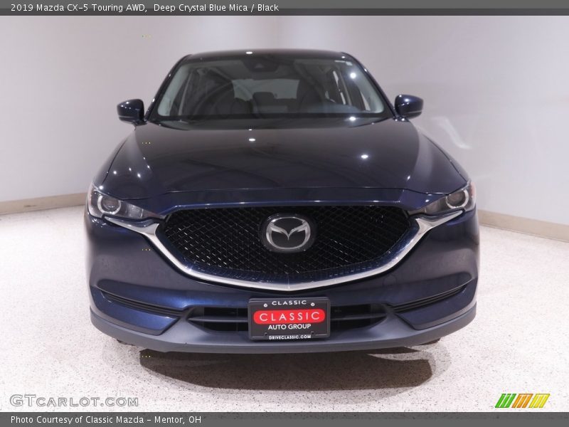 Deep Crystal Blue Mica / Black 2019 Mazda CX-5 Touring AWD