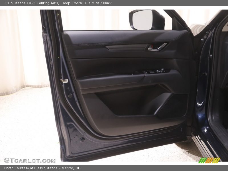 Deep Crystal Blue Mica / Black 2019 Mazda CX-5 Touring AWD