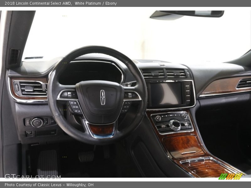 White Platinum / Ebony 2018 Lincoln Continental Select AWD